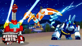 Dinobots! 🦖 | Transformers: Rescue Bots | Animacion | Dibujos Animados de Niños