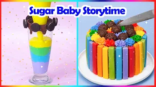😍 Sugar Baby Storytime 🌈 Amazing Rainbow Cake Decorating Recipes