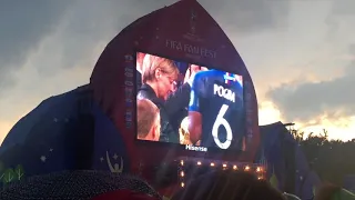 Прощание с Чемпионатом Мира 2018 в России. Воробьевы горы. #FIFAfanfest