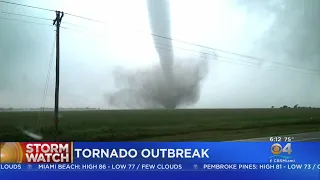 More Than A Dozen Tornadoes Touch Down Over Southern Plains