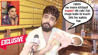 Adil Khan Durrani Exclusive Reaction on Feeling Fear For His Life From Rakhi Sawant for First Time