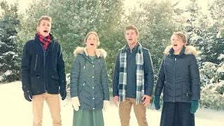 O Come, O Come, Emmanuel (The Drudge Family four-part acapella) // Music Video