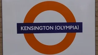 Trains At Kensington Olympia - Wednesday 2nd December 2015