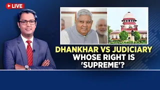 Court Can’t Dilute Parliament’s Sovereignty: Vice-President Jagdeep Dhankar | English News LIVE