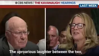 Crowd laughs as Trump mocks Christine Blasey Ford's testimony