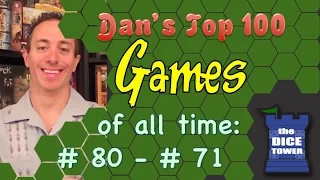 Dan's Top 100 Games of all Time: # 80 - # 71