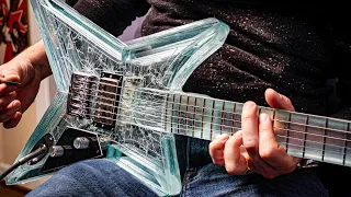 This Guitar is Made 100% of GLASS and Sounds BEAUTIFUL