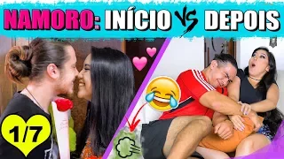 NAMORO: INÍCIO vs DEPOIS! #EspecialComMaridos | Blog das irmãs