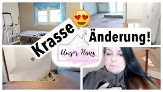 Baustellen Update #5 | Heftige Veränderungen 😱 | Wieder eine Wand weg! | Das müsst ihr sehen! 🚧🏡