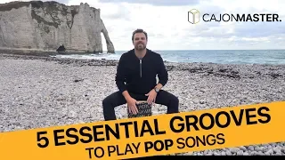 LEARN 5 ESSENTIAL CAJON GROOVES - Cajon vlog/tutorial