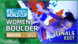 Bouldering Finals | Brixen | Womens | 2023 | IFSC World Cup