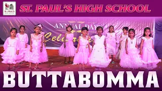 ButtaBomma Cover  2024  || Dance Performance by ||  St. Paul's High School