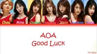 AOA (에이오에이) – Good Luck (굿럭) Color Coded Lyrics [HAN|ROM|ENG]