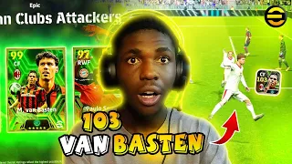 OMG 😨 THE NEW 103 RATED M. VAN BASTEN IS TOO GOOD!!! 🔥🔥| eFootball 2024 Mobile