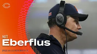 Matt Eberflus: We have to execute better" | Chicago Bears
