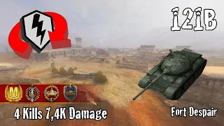 121B  |  4 Kills 7,4K Damage  |  WoT Blitz Replays