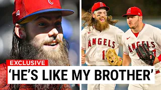 Brandon Marsh EXPLAINS Why He ADMIRES Mike Trout..