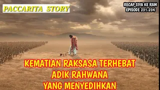 KEMATIAN KUMBAKARNA YANG MENYEDIHKAN #ramayana