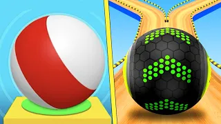 Going Balls Vs Sky Roll Android iOS Mobile Gameplay (All Levels)