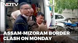 Watch: At Assam-Mizoram Border, 6-Hour Battle Between 2 Police Forces