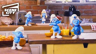 The Smurfs: Smurfs Make Breakfast (FAMILY MOVIE HD CLIP)