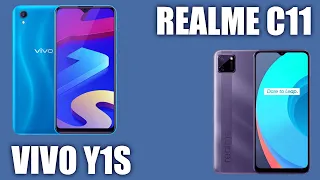 Vivo Y1S vs Realme C11. Сравнение, плюсы и минусы смартфонов до 9000 рублей.