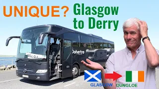 UNIQUE COACH SERVICE ! - DOHERTYS TRAVEL Glasgow-Eire/Ireland (via P&O, Larne, Derry & Letterkenny)