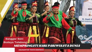 Sanggar Tari Telabang Samarinda, Hari Pariwisata Dunia #tarikreasi #tarijepen @anthonyrakhman1247