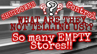 SEVERE SHORTAGES | EMPTY SHELVES | WALKTHROUGH USA STORES #foodshortage #empty #supplychain #PREP