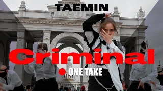 [KPOP IN PUBLIC | ONE TAKE]TAEMIN 태민 'Criminal' DANCE COVER by SC.Ent