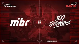 MIBR vs 100T - VCT Americas Stage 1 - W8D3 - Map 3