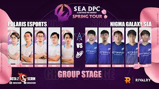 Polaris Esports vs Nigma Galaxy SEA - DPC SEA 2021/22 Tour 2: Division I - Group Stage - B03