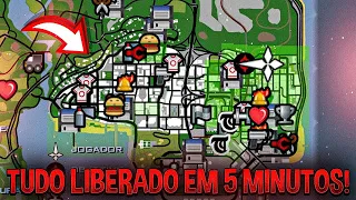 COMO DESBLOQUEAR TUDO NO GTA SAN ANDREAS DE ANDROID !