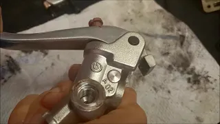 Ducati 749 999  clutch master cylinder rebuild