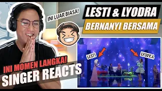 Penampilan Lesty dan Lyodra yang Spektakuler | Skill Academy Show | SINGER REACTION