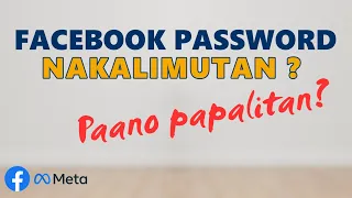 Nakalimutang Facebook Password, Paano Mapapalitan at Mabubuksan? ✅