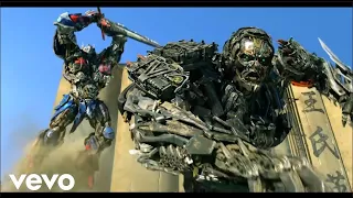 Eminem   business farith remix  Optimus prime vs  Lockdown Final Fight 4K 60FPS