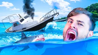 Sobrevivendo A Um BARCO NAUFRAGADO!!