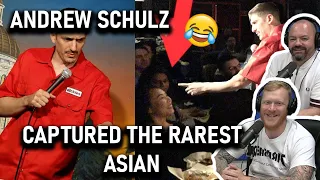 Andrew Schulz - Captured The Rarest Asian REACTION!! | OFFICE BLOKES REACT!!