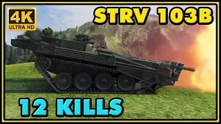 World of Tanks | Strv 103B - 12 Kills - 8,7K Damage - 1 VS 6 Gameplay