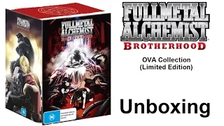Unboxing: Fullmetal Alchemist: Brotherhood - OVA Collection (Limited Artbox Edition) (Blu-ray)