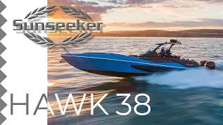 Sunseeker Hawk 38 2022 | The heart of a racer. Sunseeker series.