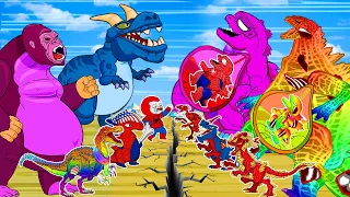 King godzilla x Ultimasaurus Indoraptor resurgence EVOLUTION Bloop, Skull Ghidorah &Kong Compassion