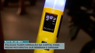 Blitz da Lei Seca flagra ao menos 25 motoristas bêbados em BH