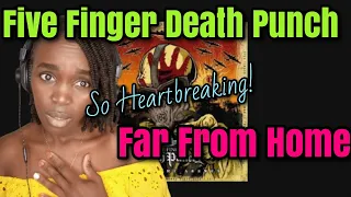 African Girl Listening To Five Finger Death Punch - Far From Home (Official Audio) | REACTION