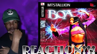 SHE CRAZY!!| Megan Thee Stallion - BOA (REACTION!!!)