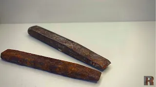 РЕСТАВРАЦИЯ РЖАВОГО ЗУБИЛА | RESTORATION OF A RUSTY CHISEL