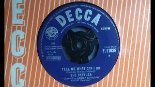 Beat Dancer - THE RATTLES - Tell Me What I Can Do - DECCA F 11936 UK 1964 Ariola Germany - Star Club