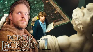 FIRST TIME WATCHING PERCY JACKSON *EVER* | Percy Jackson and the Olympians Episode 1 Reaction