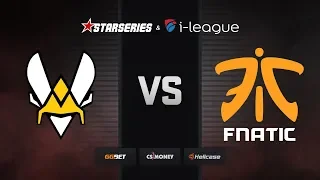 Vitality (FRANCE) vs fnatic - StarSeries i-League Season 7 CSGO